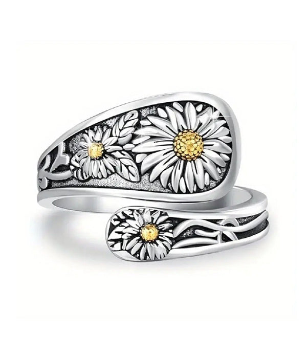 VINTAGE SPOON TEXTURE RING