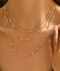 MULTI LAYER CHAIN NECKLACE